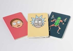 Rick and Morty: Pocket Notebook Collection (Set of 3) Insight Editions