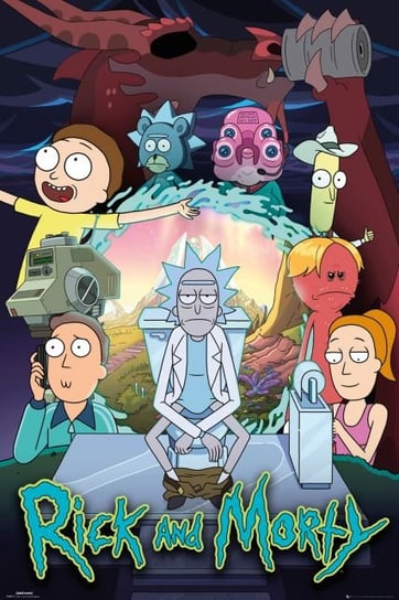 Rick and Morty Season 4 - plakat 61x91,5 cm GBeye