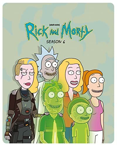 Rick And Morty Season 6 (steelbook) Sandoval Stephen, Archer Wesley, Myers Jeff, Rice John, Polcino Dominic