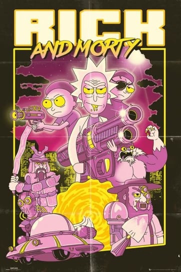 Rick i Morty - plakat z serialu 61x91,5 cm RICK AND MORTY