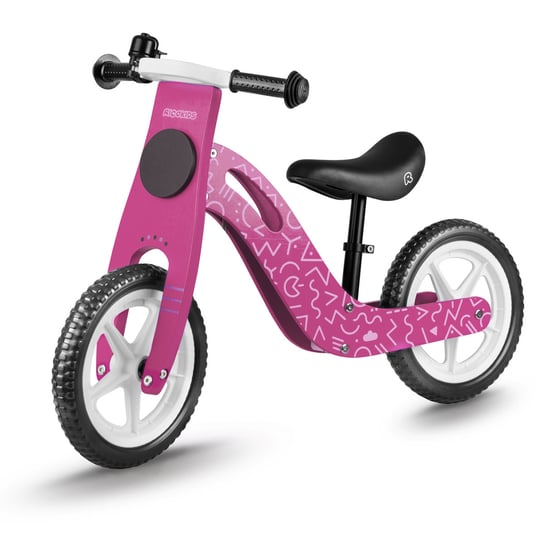 Ricokids, rowerek biegowy dla dzieci, różowy Ricokids