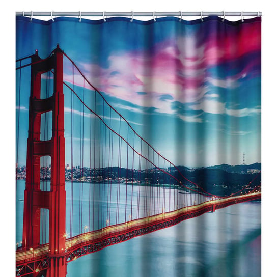 RIDDER Zasłona prysznicowa San Francisco, 180 x 200 cm RIDDER