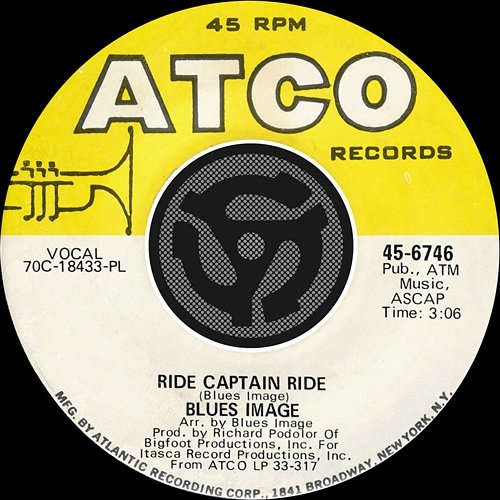 Ride Captain Ride / Pay My Dues [Digital 45] Blues Image