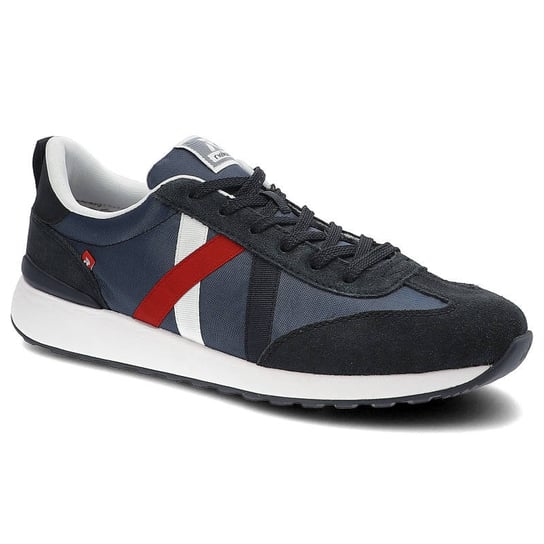 Rieker, Sneakersy, 07603-14 Blue, rozmiar 43 Rieker