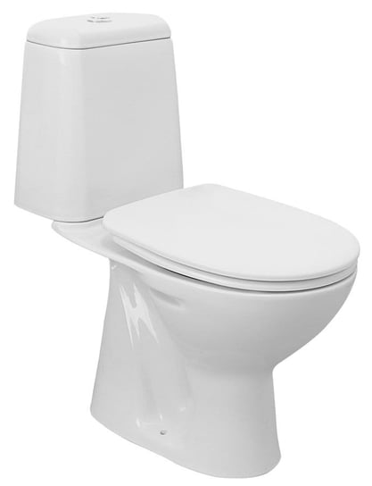 RIGA kompakt WC, przycisk 3/6l, odpływ pionowy, biały Inna marka