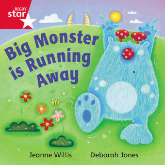 Rigby Star Independent Red Reader 16: Big Monster Runs Away Willis Jeanne
