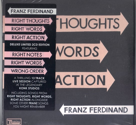 Right Thoughts, Right Words, Right Action (Deluxe Limited Edition) Franz Ferdinand