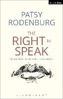 Right to Speak Rodenburg Patsy