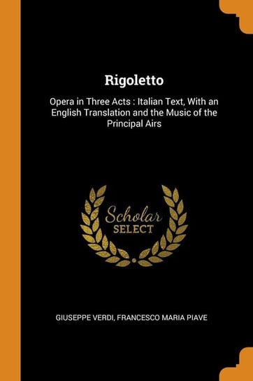 Rigoletto Verdi Giuseppe
