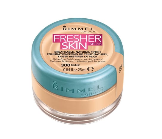 Rimmel, Fresher Skin, Podkład do twarzy 300 Sand, SPF 15, 25 ml Rimmel