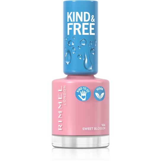 Rimmel Kind & Free lakier do paznokci odcień 164 Sweet Blossom 8 ml Rimmel