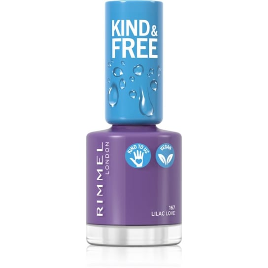 Rimmel Kind & Free lakier do paznokci odcień 167 Lilac Love 8 ml Rimmel