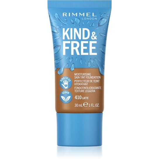Rimmel, Kind & Free, Lekki Podkład Nawilżający, Odcień 410 Latte, 30 Ml Rimmel