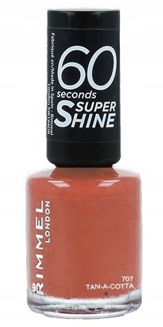 Rimmel, Lakier do paznokci, 60 Seconds, 707 Tan-A-Cotta Rimmel