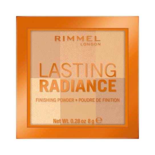 Rimmel, Lasting Radiance, Puder rozświetlający 001 Ivory, 8 g Rimmel