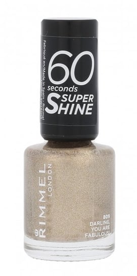 Rimmel London 60 Seconds Super Shine, Lakier Do Paznokci, 809 Darling You Are Fabulous, 8ml Rimmel