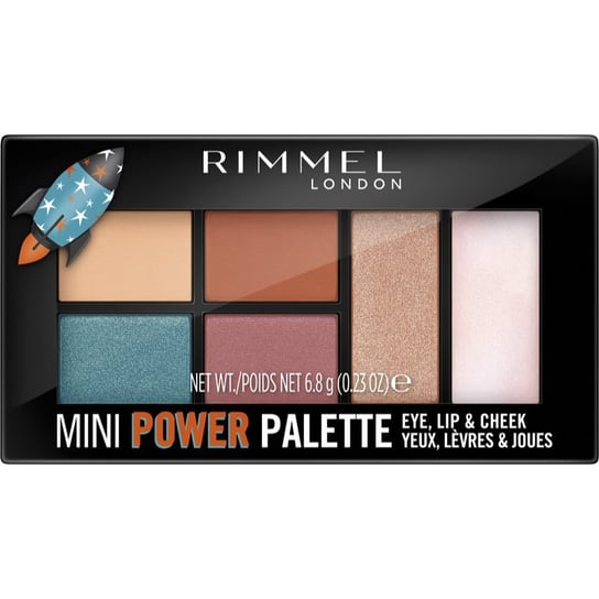 Rimmel Mini Power Palette paletka do całej twarzy odcień 04 Pioneer 6.8 g Rimmel