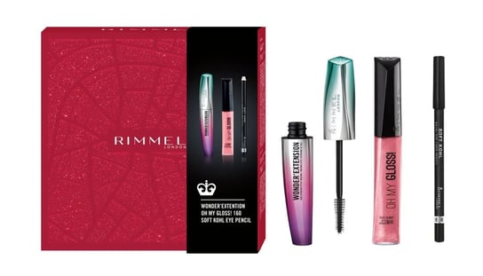 Rimmel, Wonder, zestaw prezentowy kosmetyków do makijażu, 3 szt. Rimmel