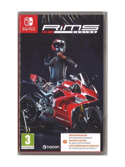 RiMS Racing PL/ENG - Kod w pudełku, Nintendo Switch Nacon