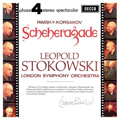 Rimsky-Korsakov: Scheherazade, Op.35 - The Story Of The Calender Prince London Symphony Orchestra, Erich Gruenberg, Leopold Stokowski