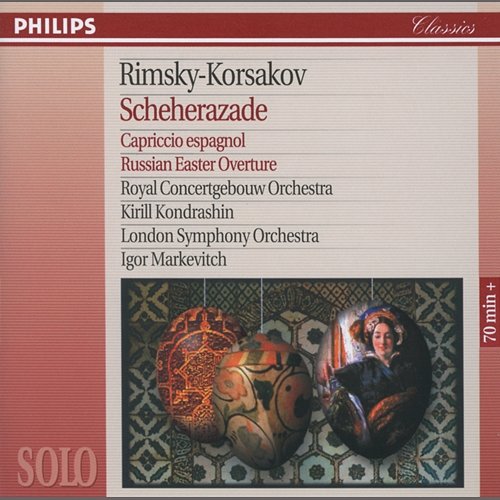 Rimsky-Korsakov: Scheherazade, Op. 35 - Festival at Bagdad - The Sea - The Shipwreck against a rock surmounted by a bronze warrior (The Shipwreck) Kirill Kondrashin, Herman Krebbers