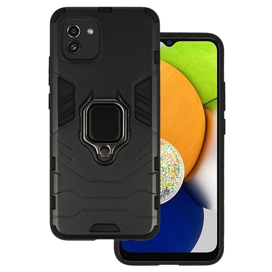 Ring Armor Case do Samsung Galaxy A03 Czarny Inna marka