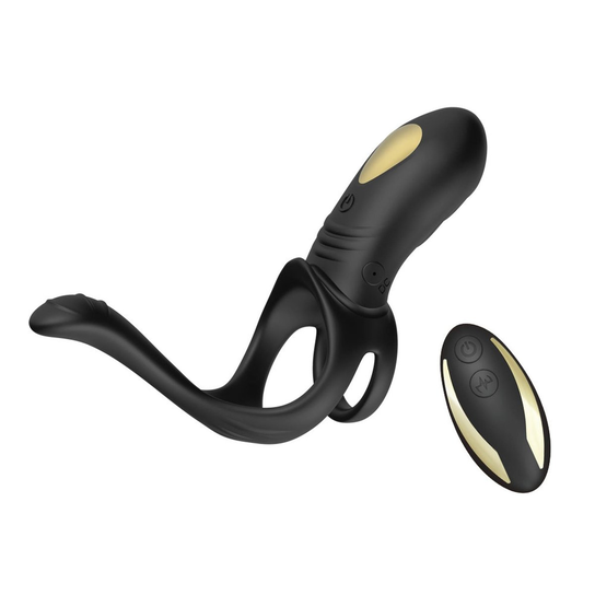 Ring Black 9 vibration function (With Remote) Inna marka
