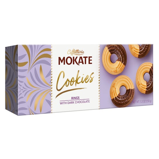 Ringi z ciemną czekoladą Mokate 150 g Mokate