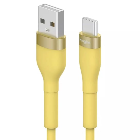 Ringke kabel USB-A - USB-C 480Mb/s 12W 2m żółty (CB60099RS) Inna marka