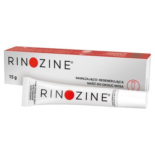 Rinozine, maść nawilżająco - regenerująca do nosa, 15 g Amara