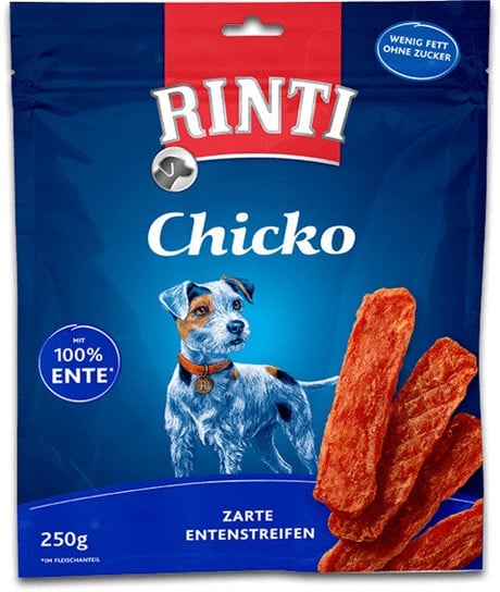 RINTI CHICKO snack przysmak dla psów kaczka 250G Rinti