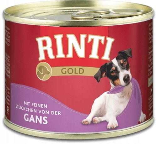 Rinti GOLD puszka 185G GĘŚ Rinti