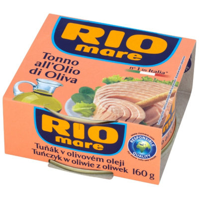 Rio Mare, tuńczyk w oliwie z oliwek, 160 g Rio Mare