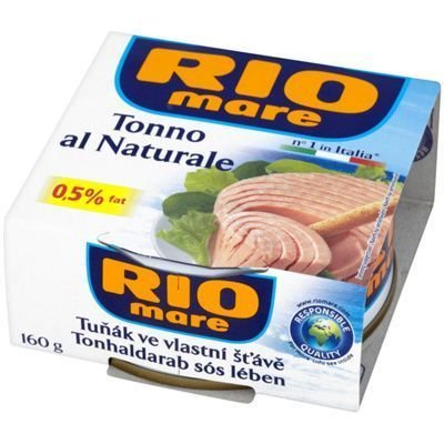 Rio Mare, Tuńczyk w sosie własnym w kawałkach, 160 g Rio Mare