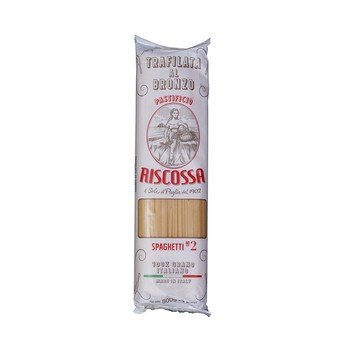 Riscossa - Spaghetti 500 G, Makaron Przeciągany Przez Matryce Z Brązu Inna marka