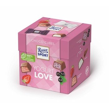 Ritter Sport Czekoladki Schokowurfel ""Yogurt Love"" 176G Ritter Sport