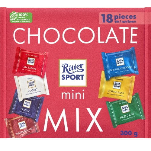 Ritter Sport Mini Chocolate Mix 18szt 300g Inna marka