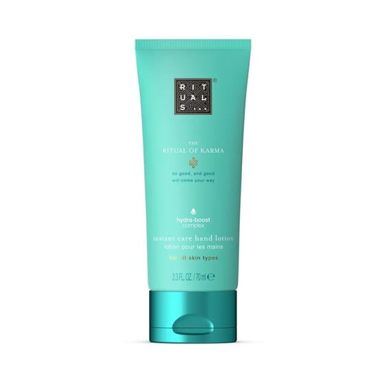 Rituals, The Ritual Of Karma Instant Care Hand Lotion for all skin types, Krem do rąk, 70ml Rituals