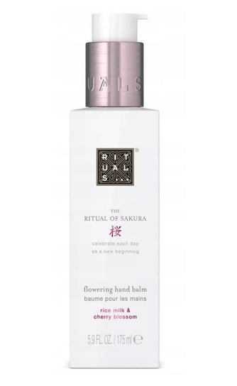 Rituals, The Ritual Of Sakura Flowering Hand Balm Rice Milk & Cherry Blossom, Krem Do Rąk, 175ml Rituals