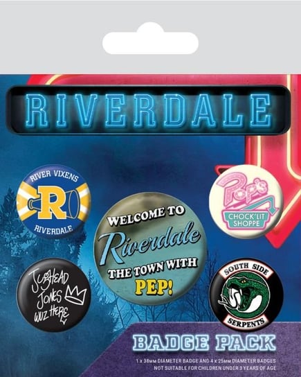 Riverdale Icons - przypinki Riverdale