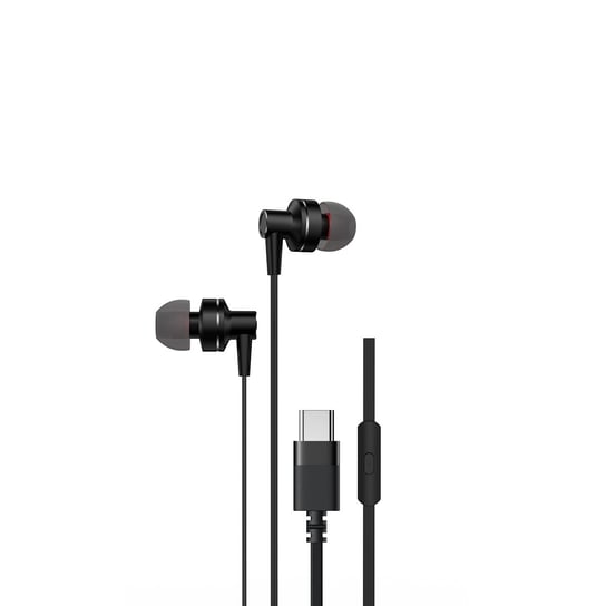 Riversong słuchawki przewodowe Spirit T USB-C czarne EA276 Riversong