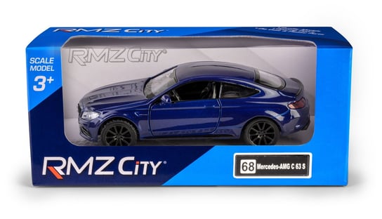 RMZ City Mercedes-Benz C63 S AMG Coupe 2019 - niebieski, w skali 1:32 RMZ