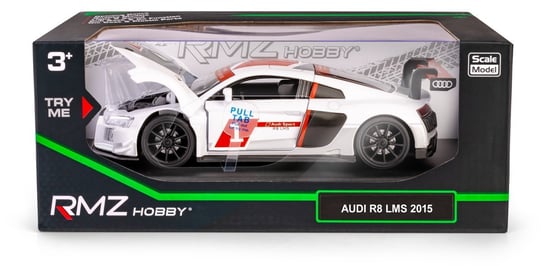 RMZ HOBBY 1:32 Audi R8 LMS 2015 #1 - Biały RMZ HOBBY