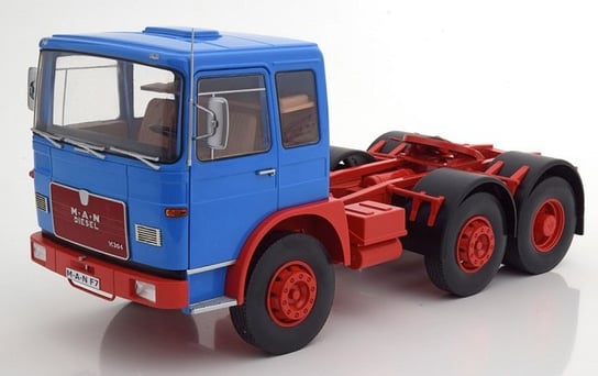 Roadkings Man 16.304 F7 Tractor 1972 Blue Red 1:18 180051 IXO