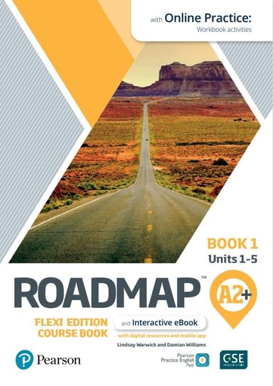 Roadmap A2+. Flexi Edition. Course Book 1 & Interactive eBook with Online Practice Access Opracowanie zbiorowe