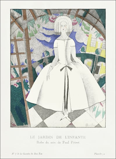 Robe en linon, Charles Martin - plakat 20x30 cm Galeria Plakatu