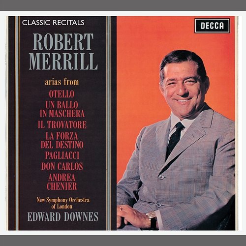 Verdi: Il Trovatore / Act 2 - "Il balen del suo sorriso" Robert Merrill, New Symphony Orchestra of London, Edward Downes