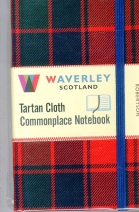 Robertson: Waverley Genuine Tartan Cloth Commonplace Notebook (9cm x 14cm) Little Brown Book Group