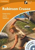 Robinson Crusoe Level 4 Intermediate Book with CD-ROM and Audio CD Defoe Daniel