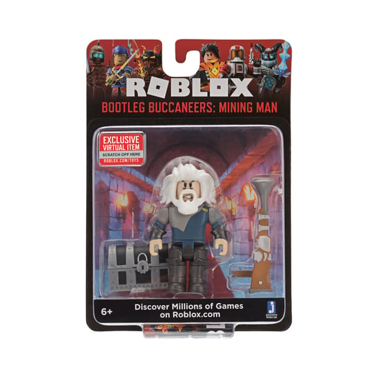Roblox, figurka Bootleg Buccaneers: mining man Roblox
